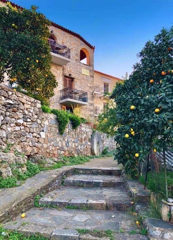 Ferienwohnung Kastro Aggeliki Kardhamili Exterior foto